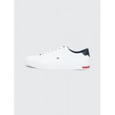 Tommy Hilfiger Essential Leather Vulcanised White/Red