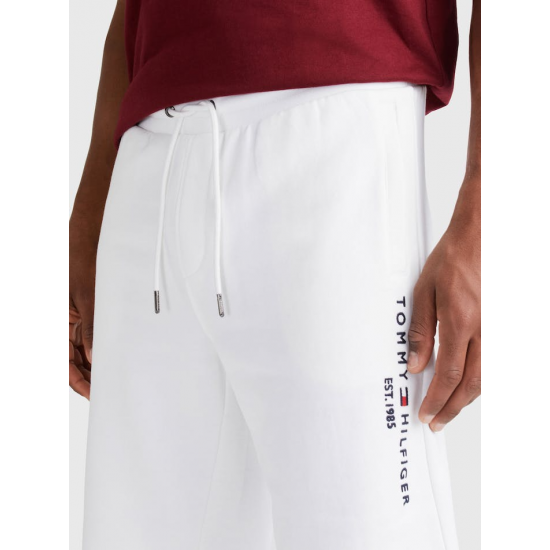 Tommy Hilfiger Logo Sweat Shorts White