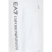 EA7 Emporio Armani Cotton Blend Logo Series Hood White