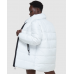 Superdry Longline Sports Puffer White