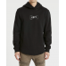 Kiss Chacey Workshop Hooded Dual Curved Sweater Jet Black