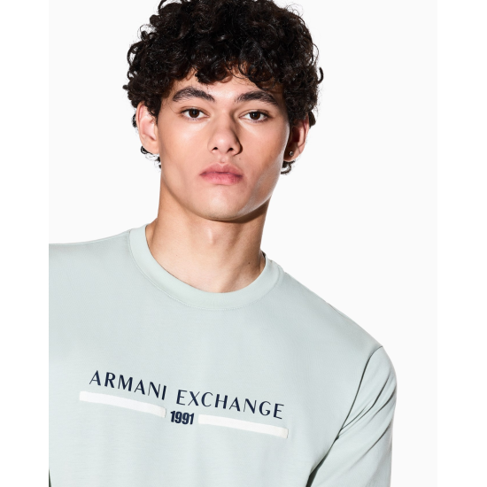 Armani Exchange 1991 Reg Fit Tee Mint