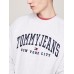 Tommy Jeans RLX Varsity Crew Silver Grey