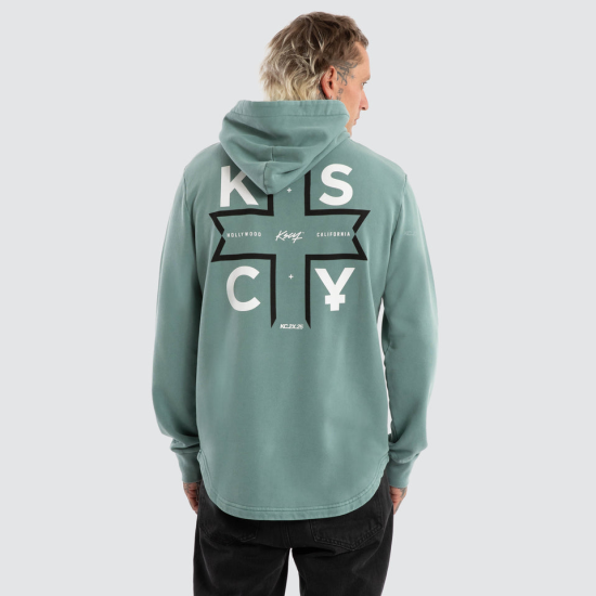 Kiss Chacey Zappa Dual Curved Hoodie Pigment Trellis