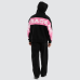 Nena and Pasadena Zone Box Fit Hoodie Black/Pink